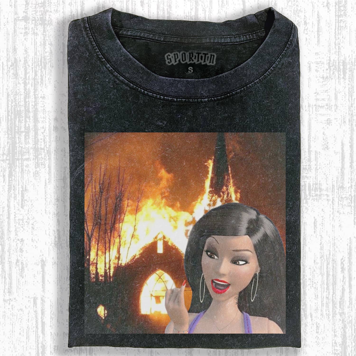 Funny Doll Face T-SHIRT-ShawnCraft