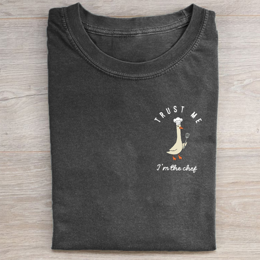Funny Chef Goose T-shirt-ShawnCraft