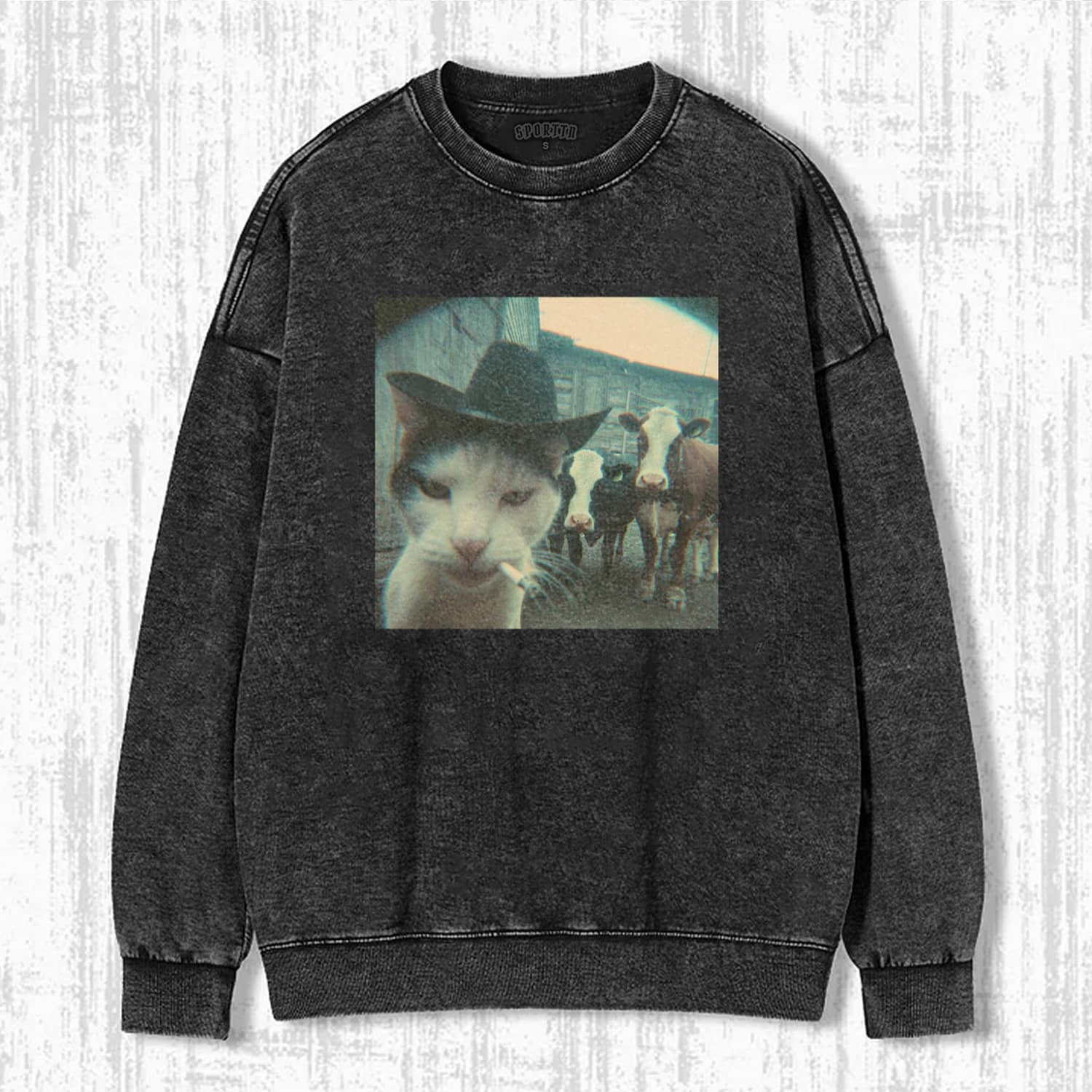 CAT MEME ICON SWEATSHIRTS-ShawnCraft