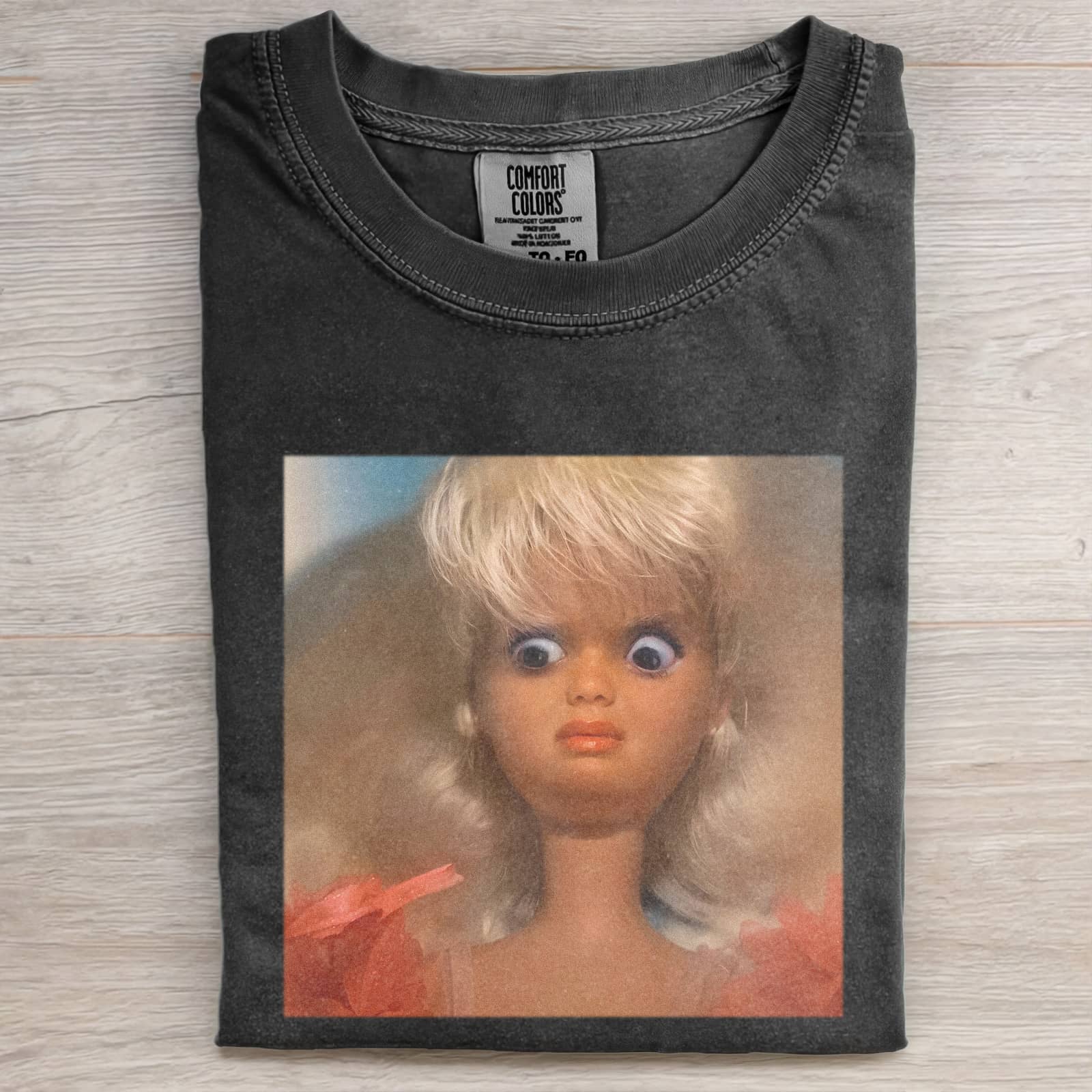 Funny Doll Face EMOJI MEME ICON T-SHIRT-ShawnCraft