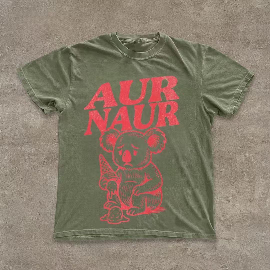 Aur Naur Koala Funny T-Shirt-ShawnCraft
