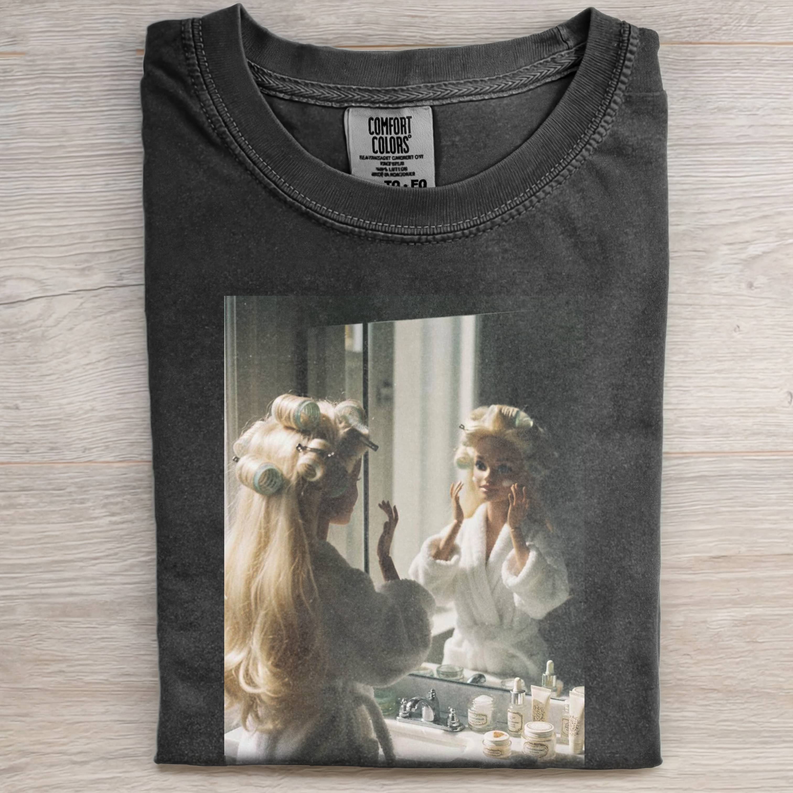 RETRO Funny Doll FaceCORE MEME BATH TEE-ShawnCraft