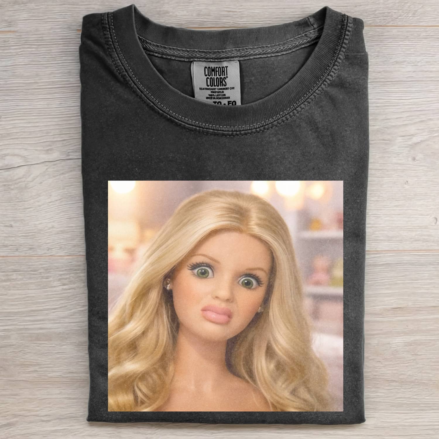 Funny Doll FaceCORE MEME MOOD ICON TEE-ShawnCraft