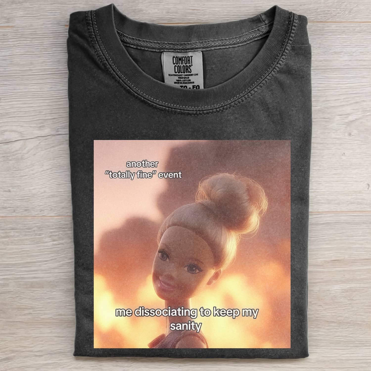 Funny Doll FaceCORE MEME MOOD ICON TEE-ShawnCraft