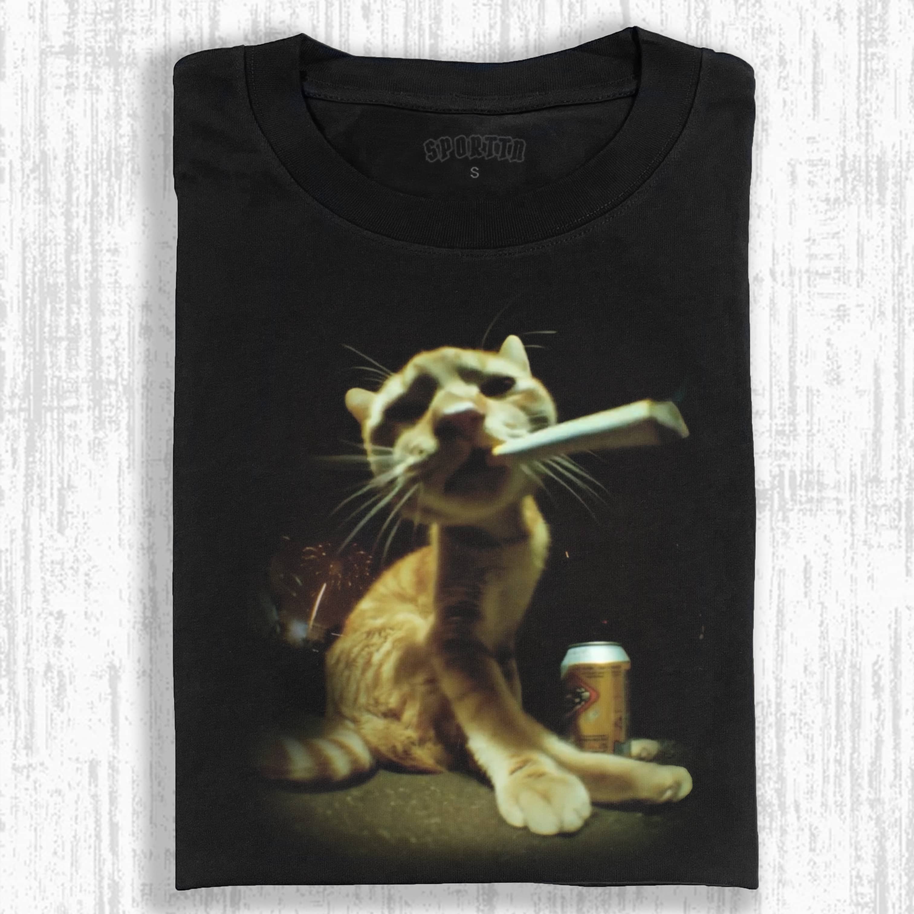 WACKY CAT TEE. 7.18-ShawnCraft