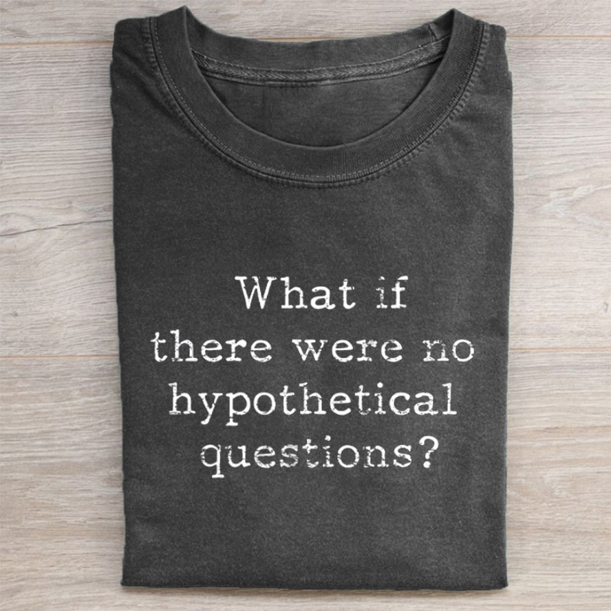 Hypothetical Problem Funny T-shirt-ShawnCraft