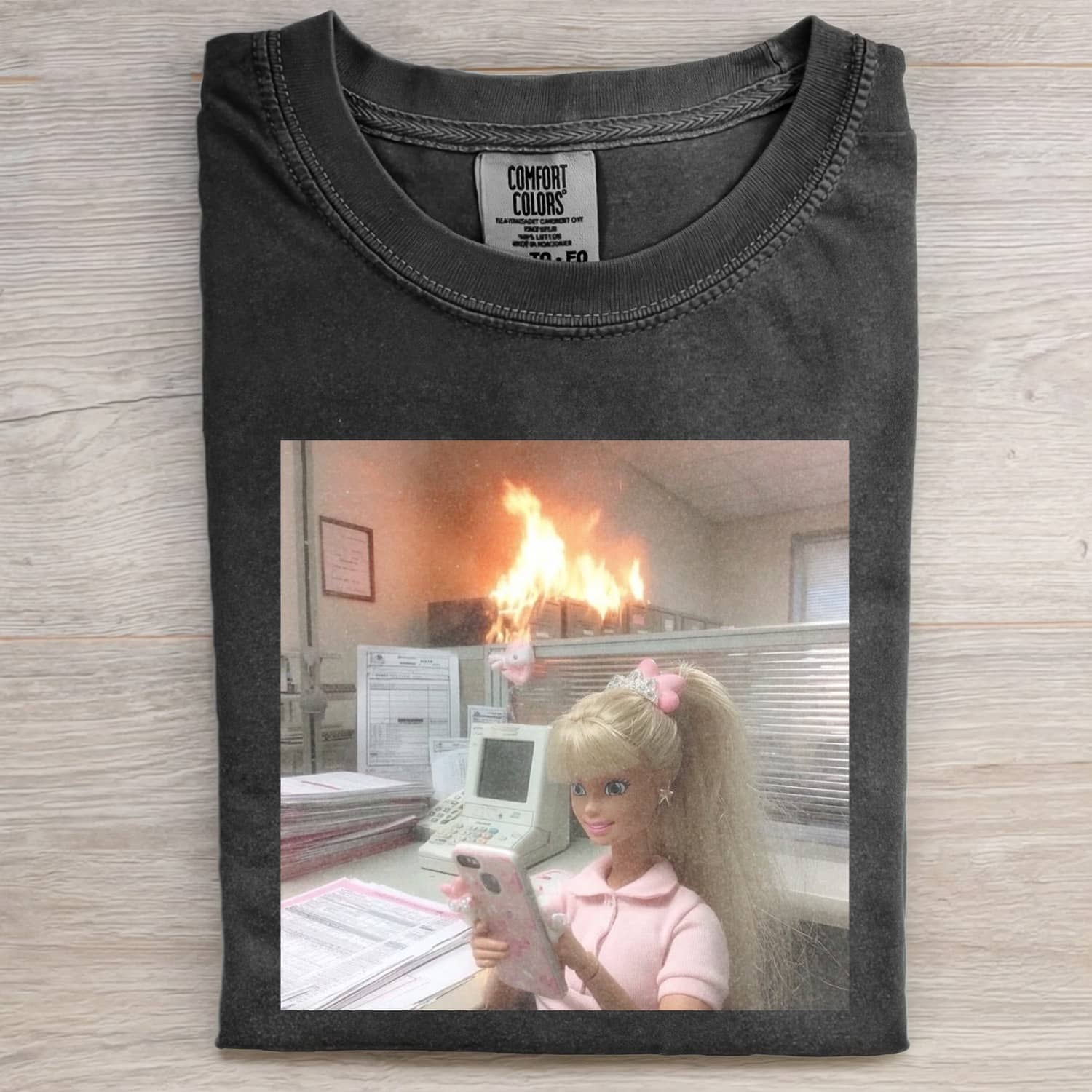 Funny Doll FaceCORE MEME MOOD ICON TEE-ShawnCraft