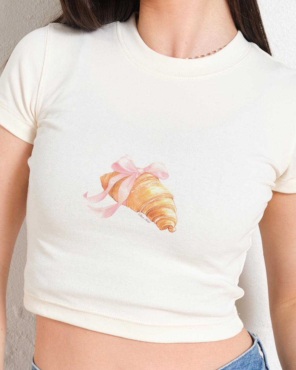 Croissant Baby Tee-ShawnCraft