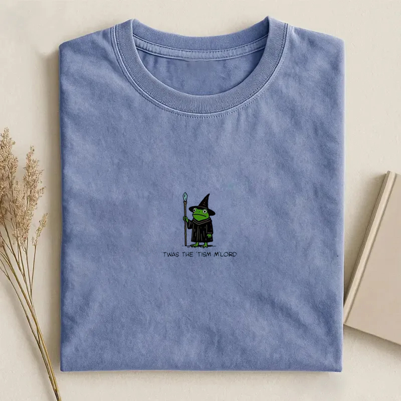 Twas The Tism Frog Wizard T-shirt-ShawnCraft