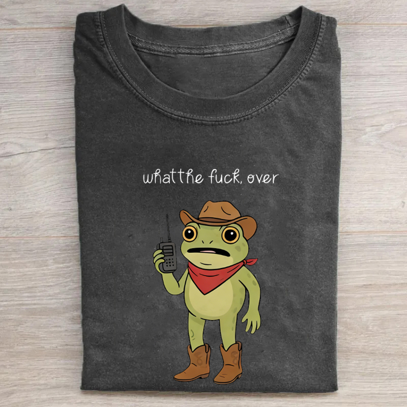 What the Fuck Over T-shirt-ShawnCraft