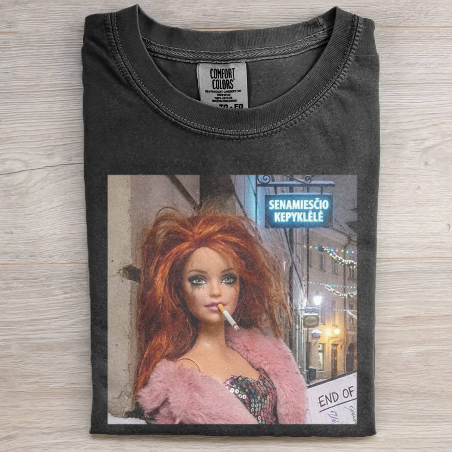 Funny Doll FaceCORE MEME MOOD ICON TEE-ShawnCraft