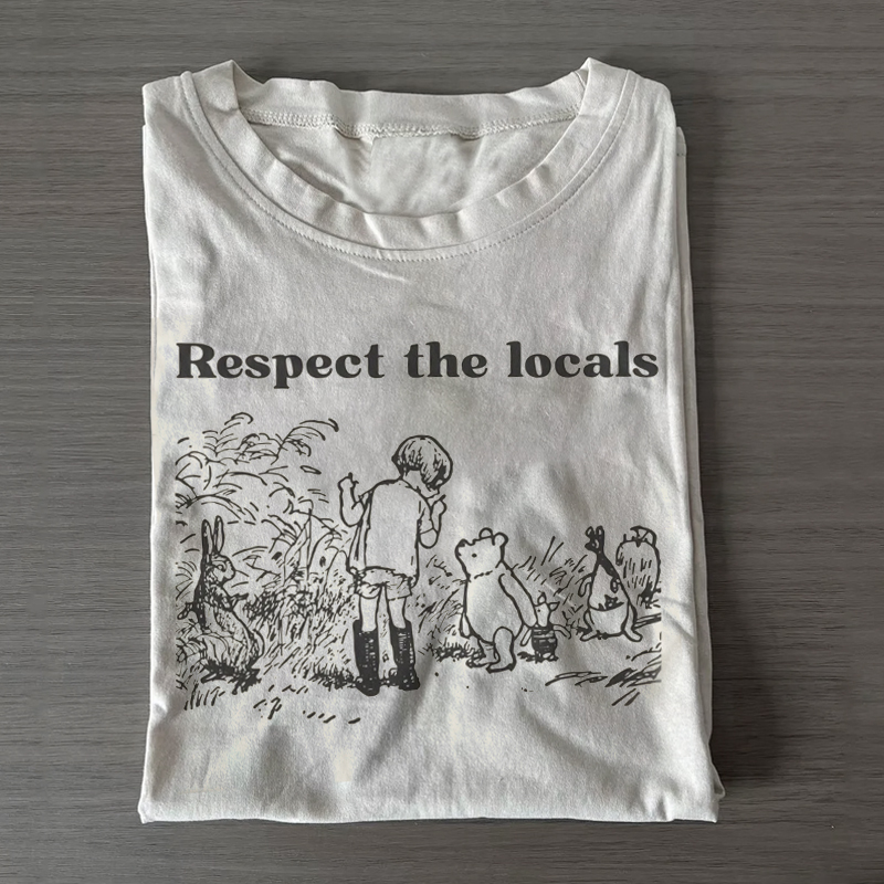 Respect The Locals T-shirt-ShawnCraft