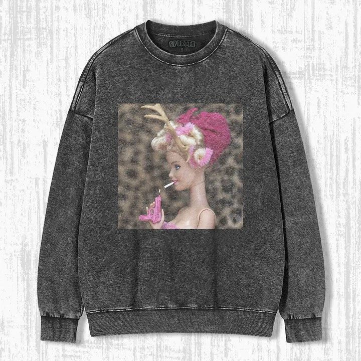 Funny Doll Face GIRL MEME SWEATSHIRTS & HOODIES-ShawnCraft