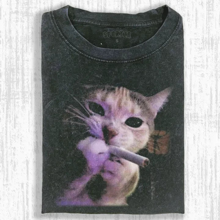 WACKY CAT T-SHIRT-ShawnCraft