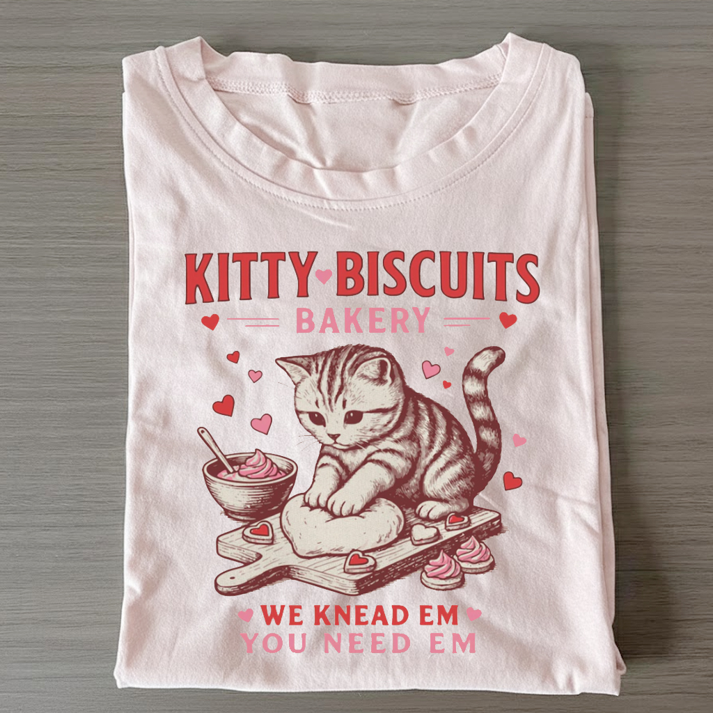 Valentines Cat T-shirt-ShawnCraft