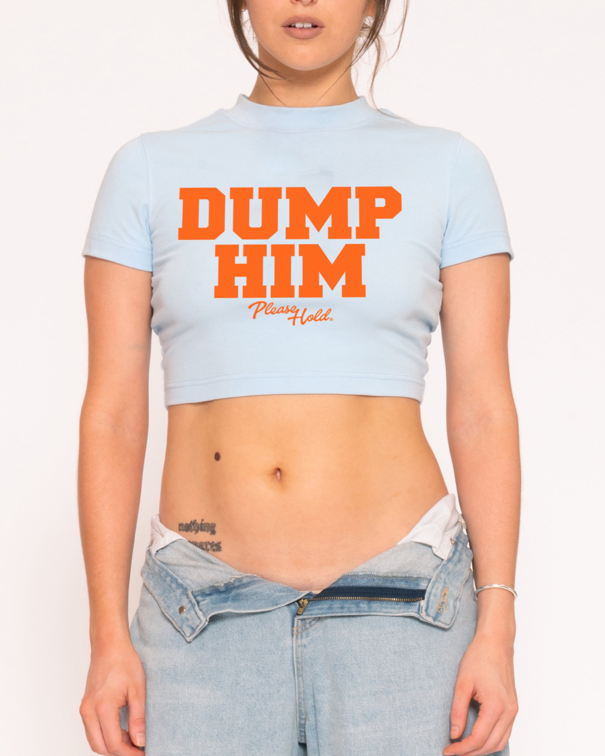 Dump Him Baby Tee-ShawnCraft