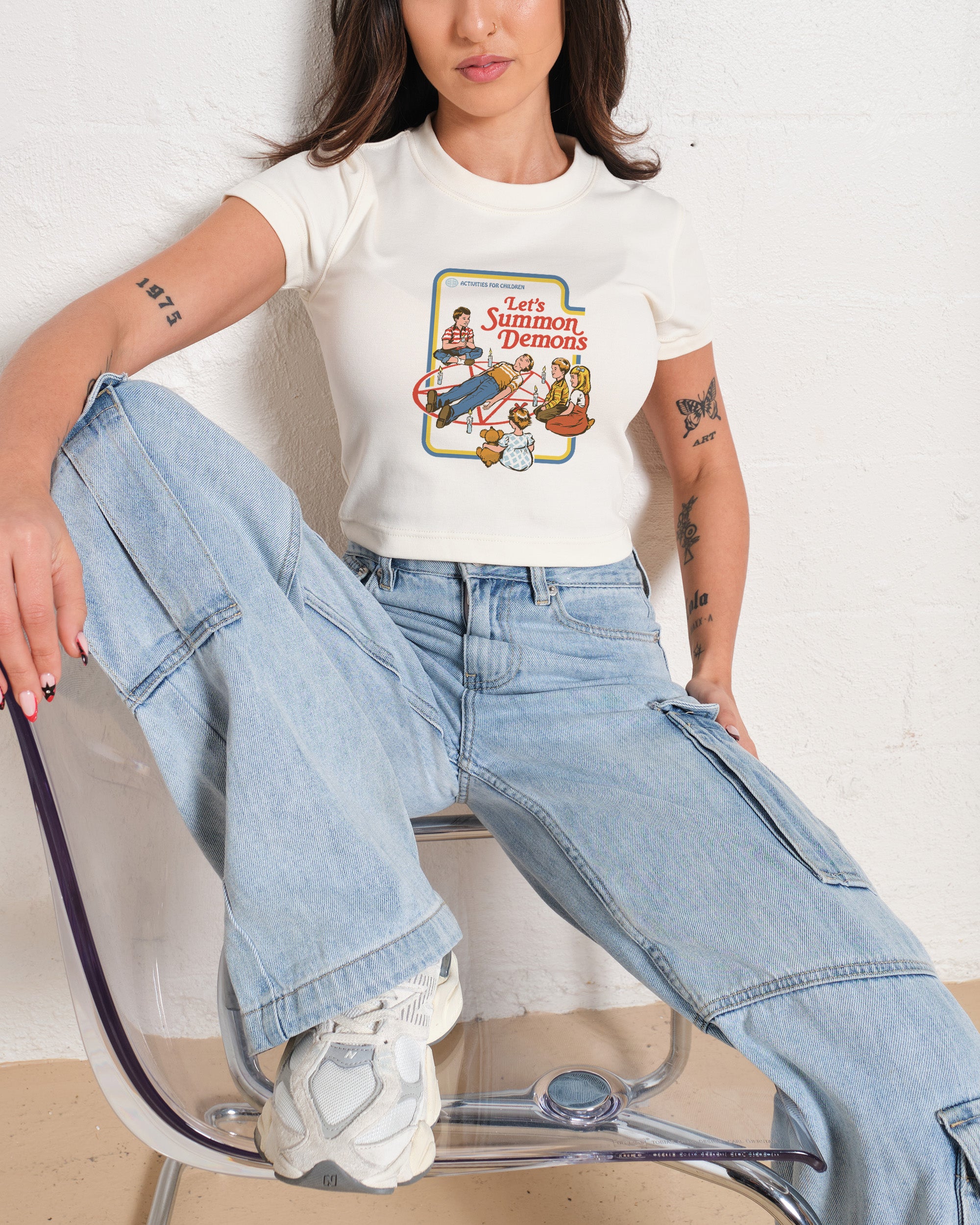 Let's Summon Demons Baby Tee-ShawnCraft