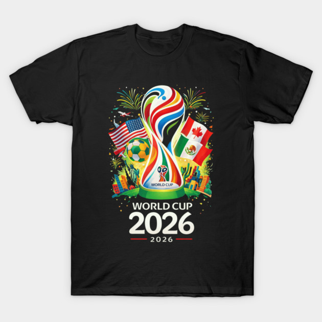 World Cup 2026 Soccer Tournament T-Shirt-ShawnCraft
