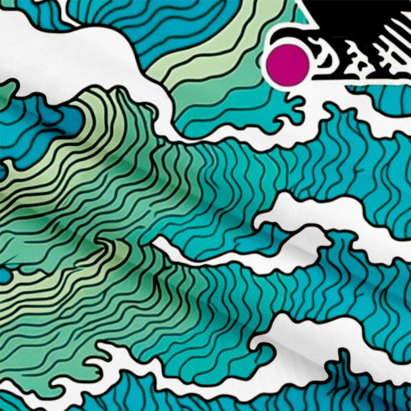 Japan Football Long Sleeve Graphic Print T-Shirt-ShawnCraft