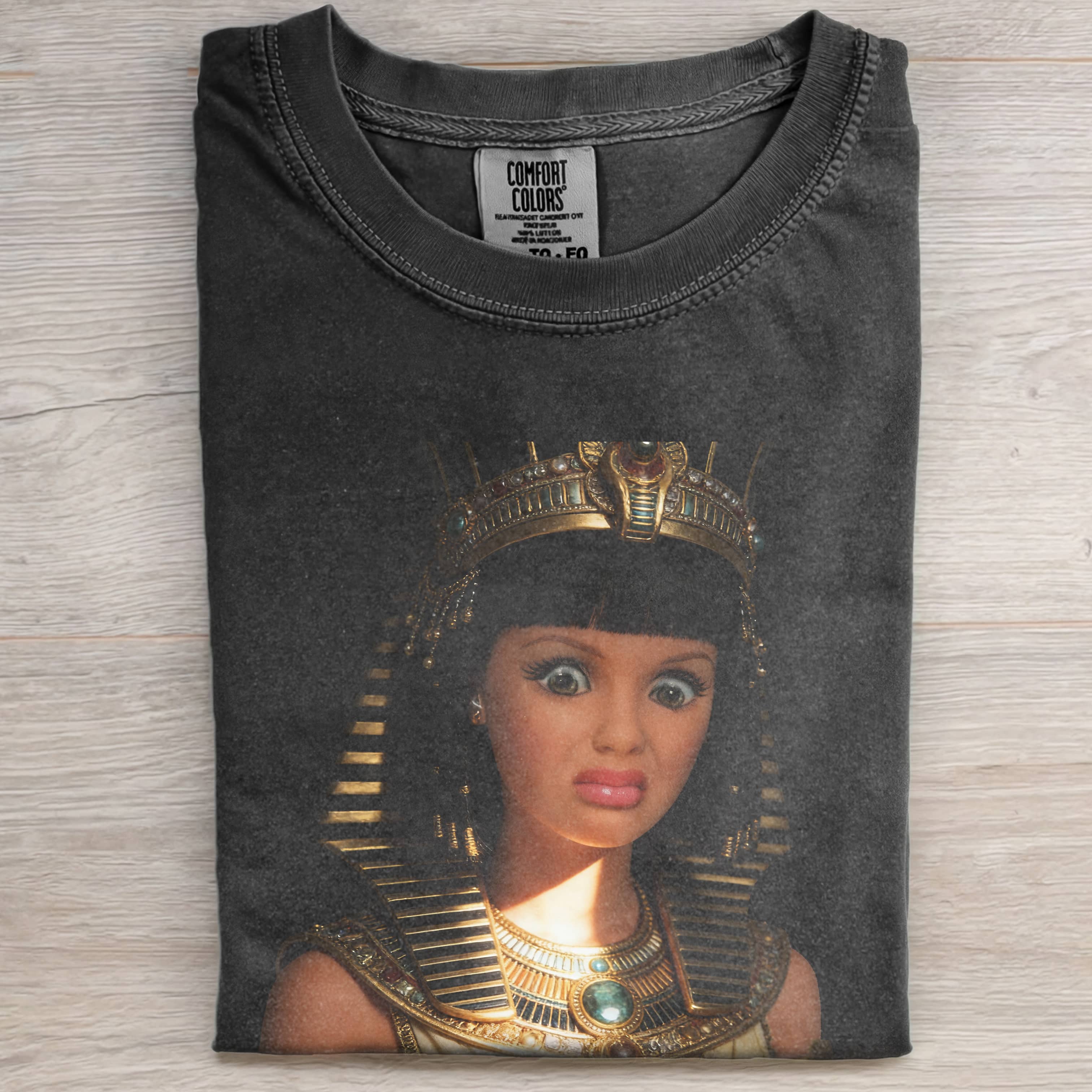Funny Doll FaceCORE EGYPTIAN QUEEN VINTAGE TEE-ShawnCraft