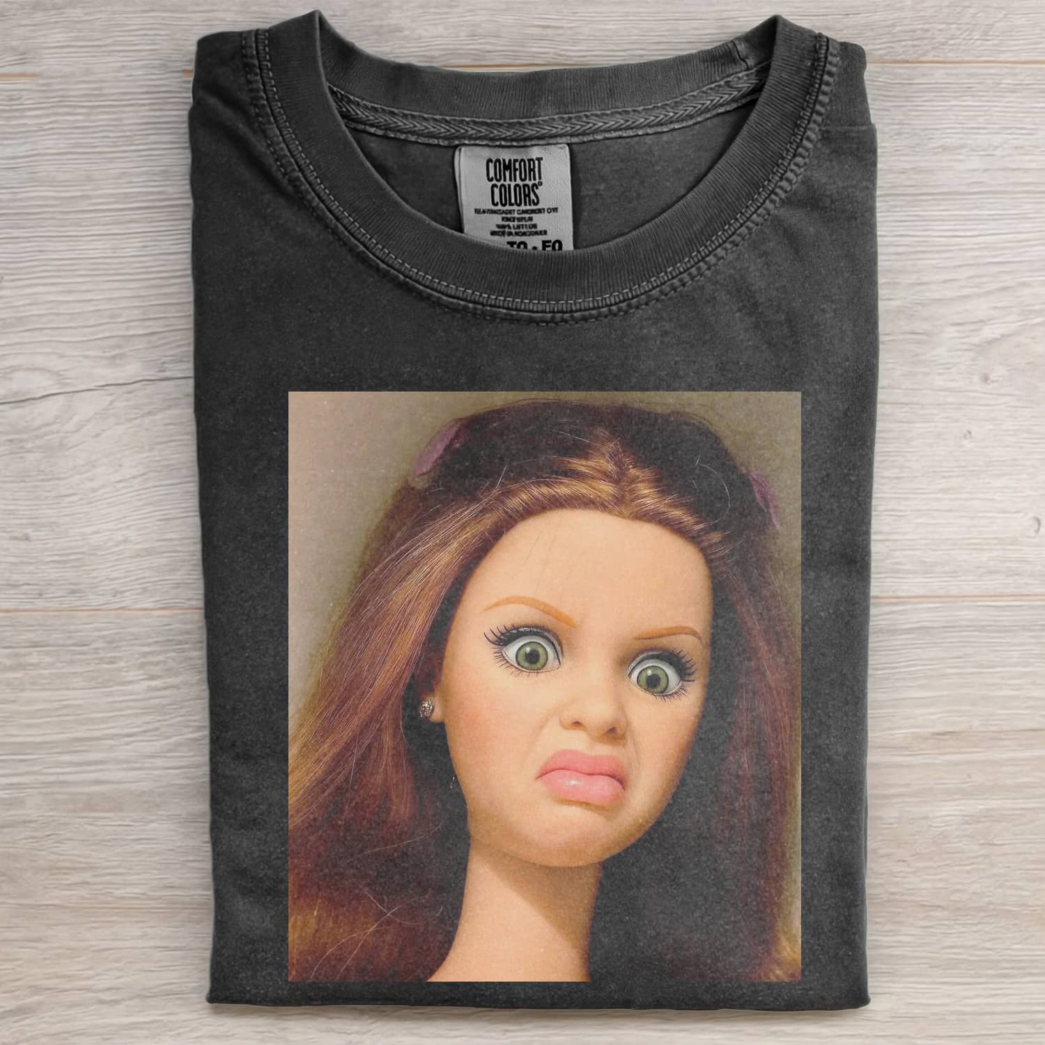 HATE Funny Doll Face MEME ICON TEE-ShawnCraft