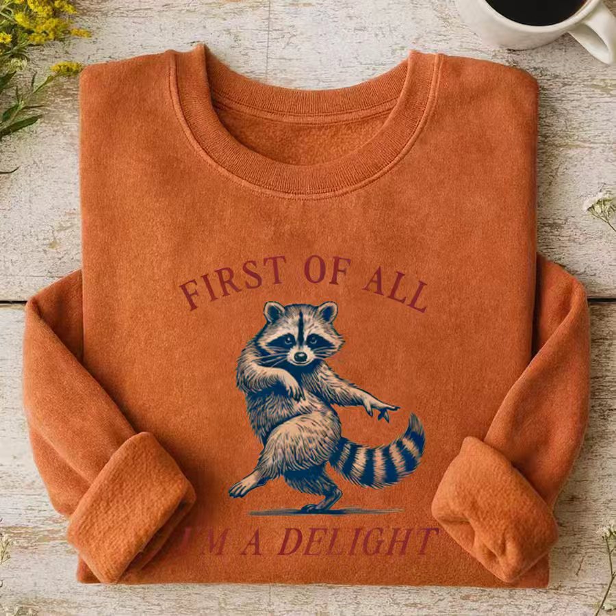 First of All, I'm a Delight Sweatshirt-ShawnCraft