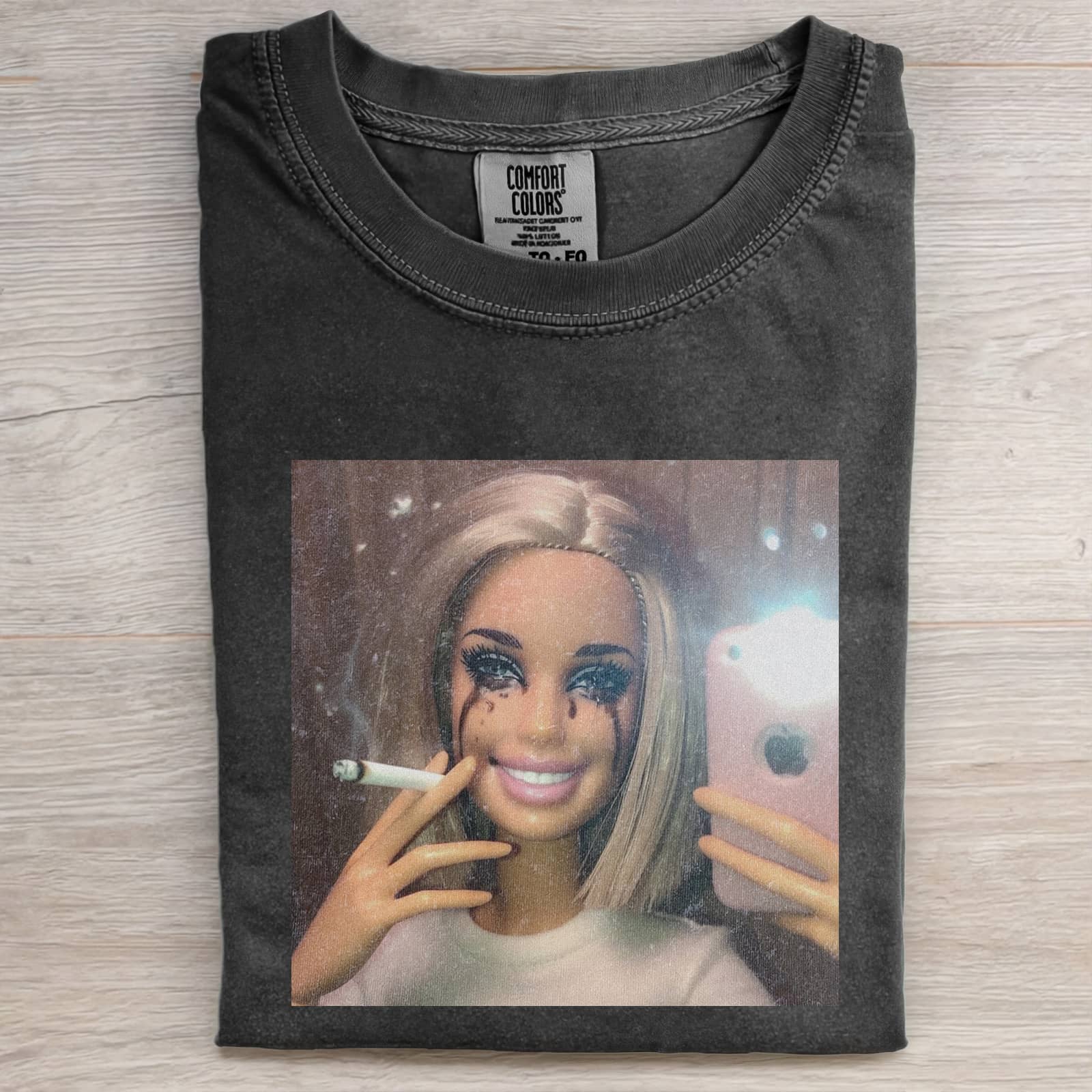 Funny Doll Face MEME T-SHIRT-ShawnCraft