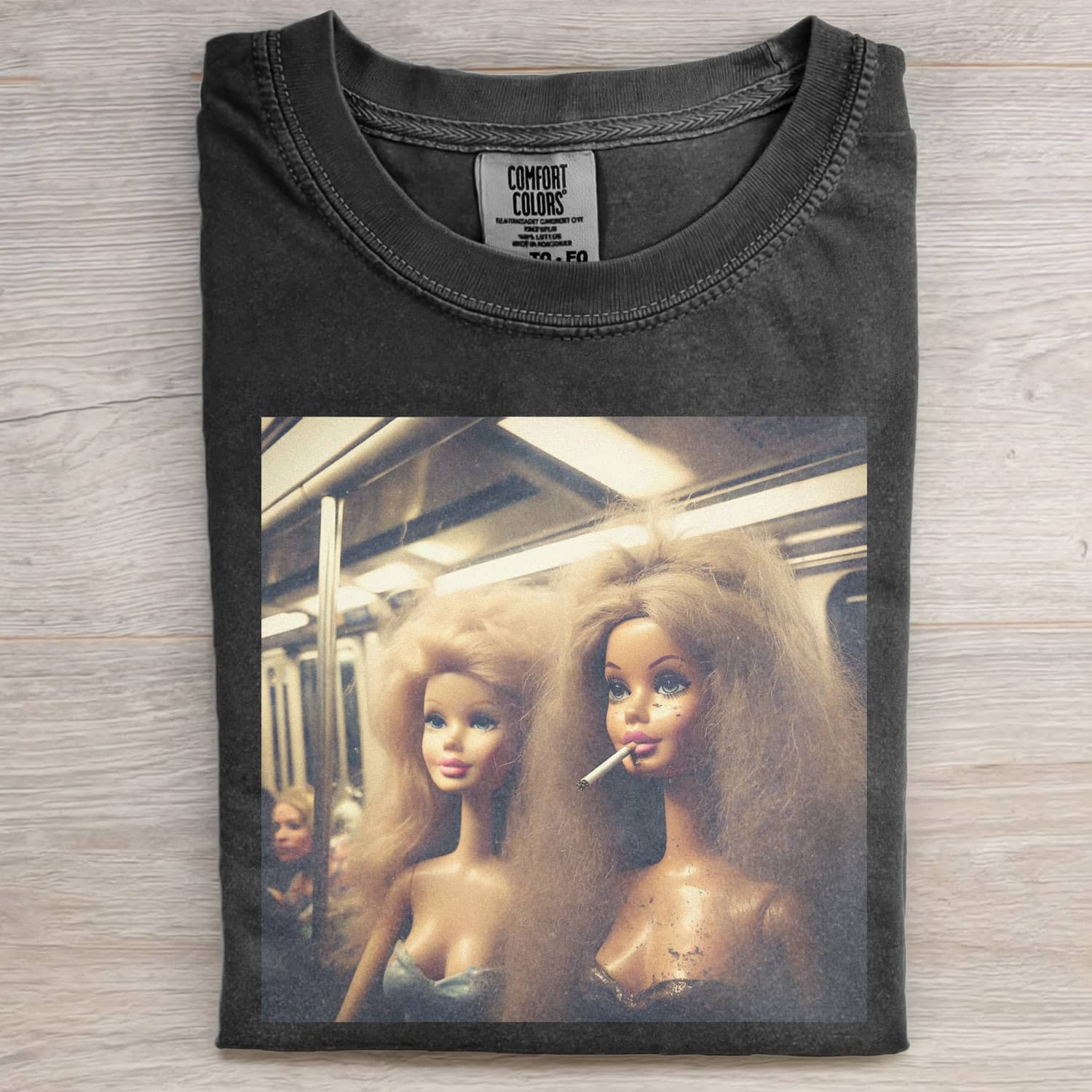 Funny Doll FaceCORE MEME MOOD ICON TEE-ShawnCraft