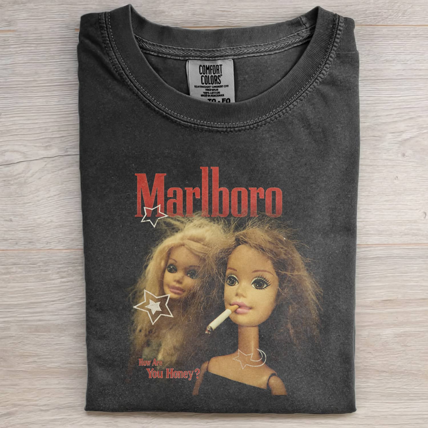 Funny Doll FaceCORE MEME MOOD ICON TEE-ShawnCraft