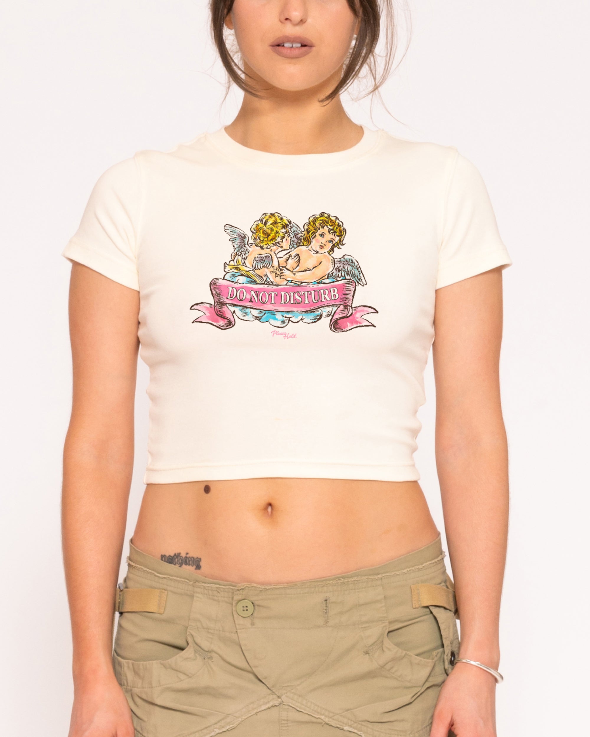 Do Not Disturb Baby Tee-ShawnCraft