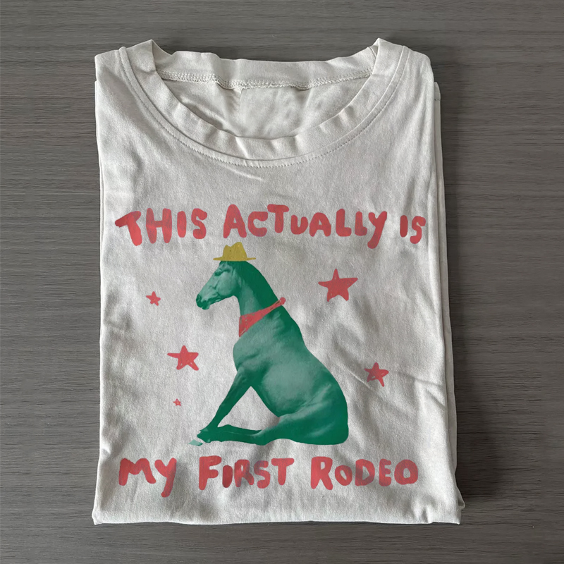 this actually is my first rodeo T-shirt-ShawnCraft