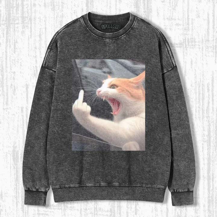 GRUMPY CAT SWEATSHIRTS & HOODIES-ShawnCraft