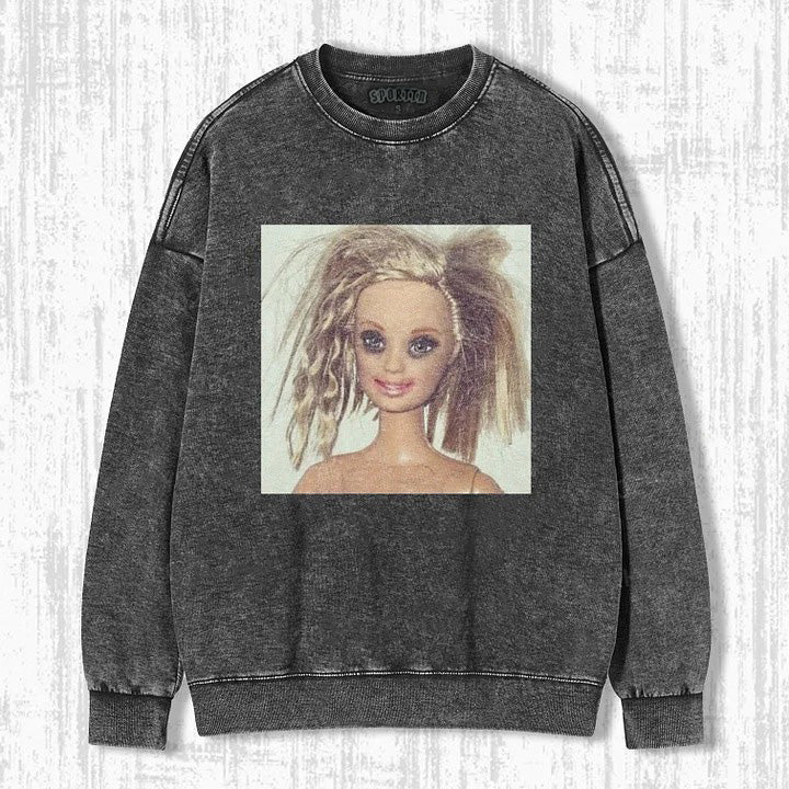 DOLL GIRL MEME SWEATSHIRTS & HOODIES-ShawnCraft