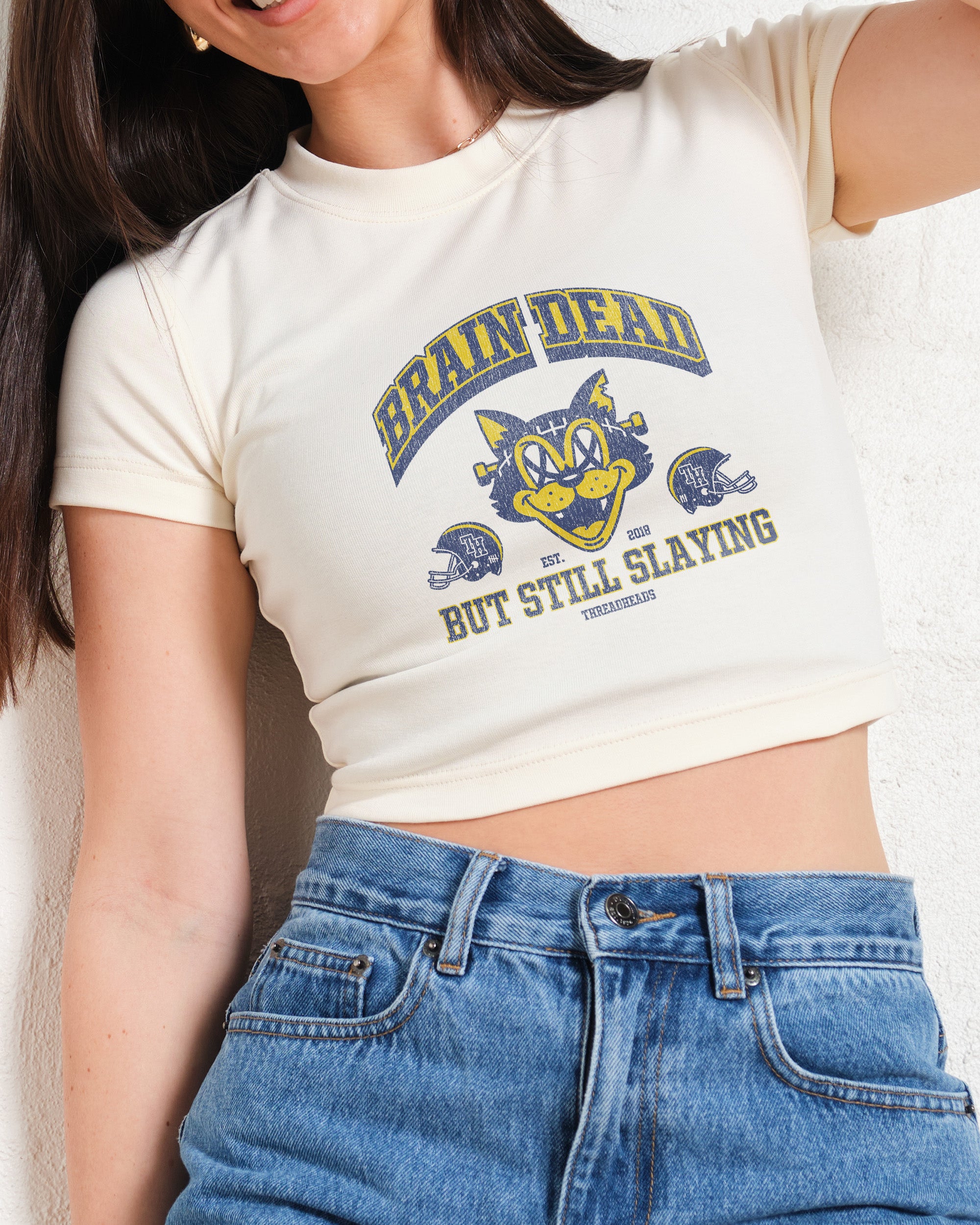 Brain Dead Cat Baby Tee-ShawnCraft