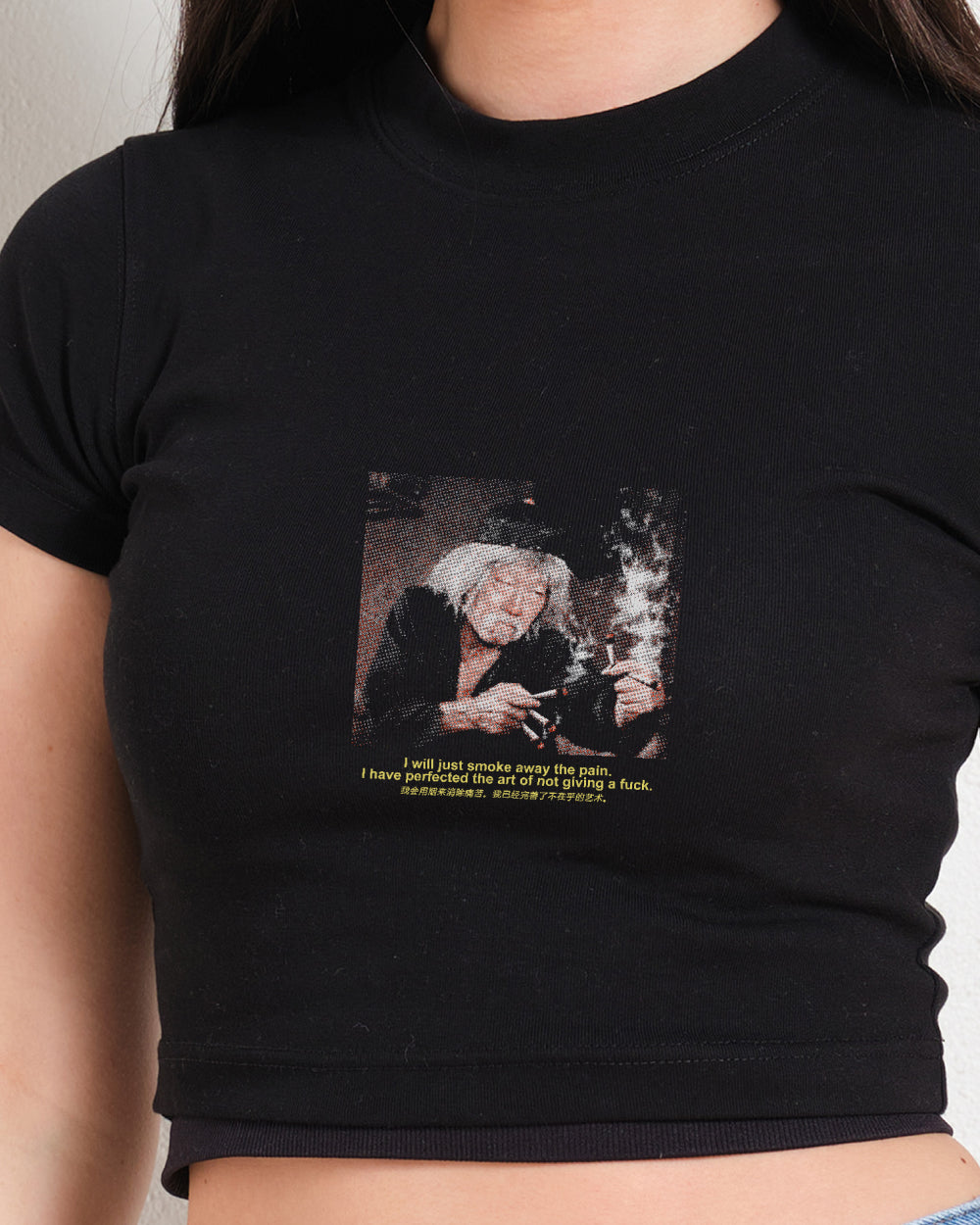 Smoke The Pain Away Baby Tee-ShawnCraft