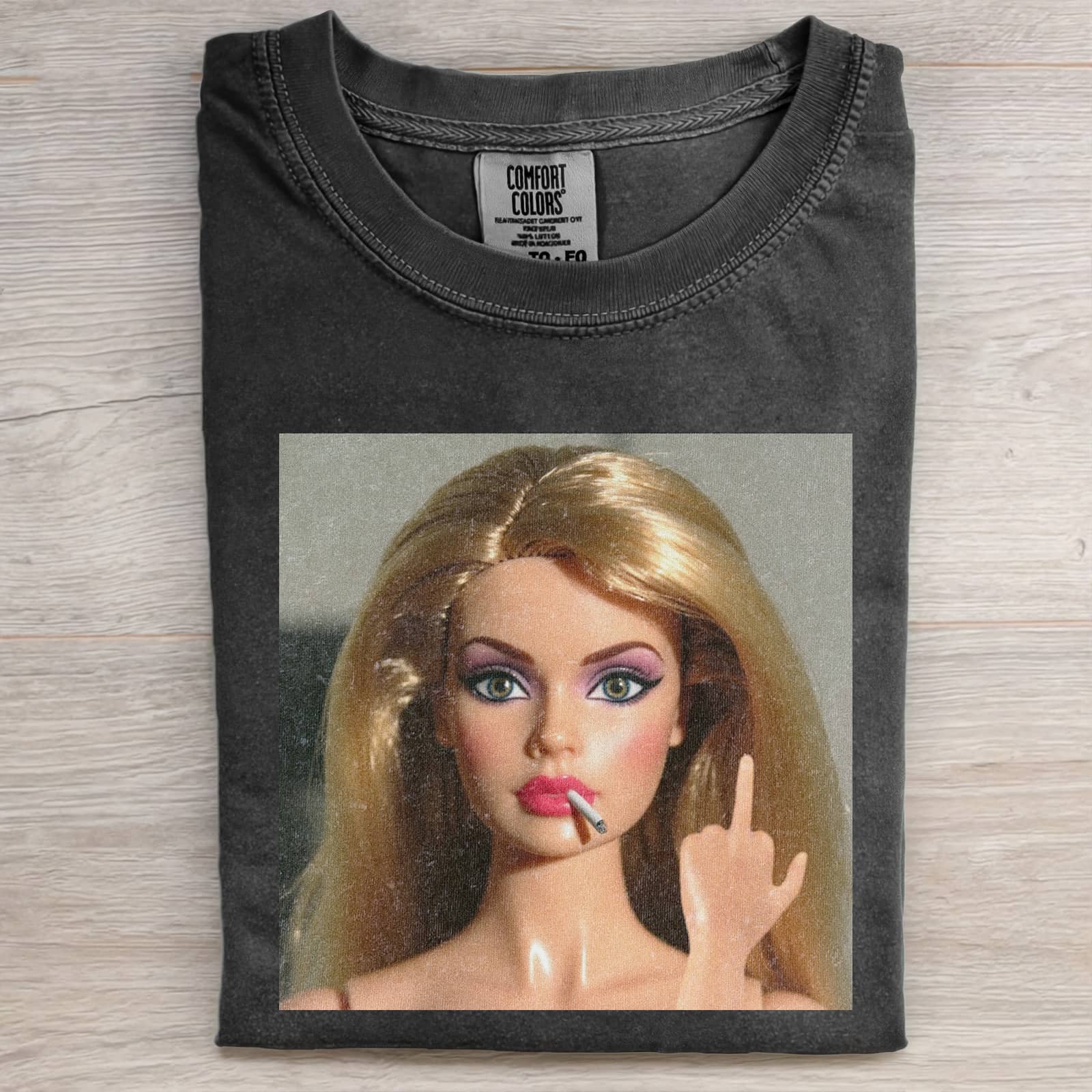 Funny Doll Face GIRL MEME T-SHIRT-ShawnCraft