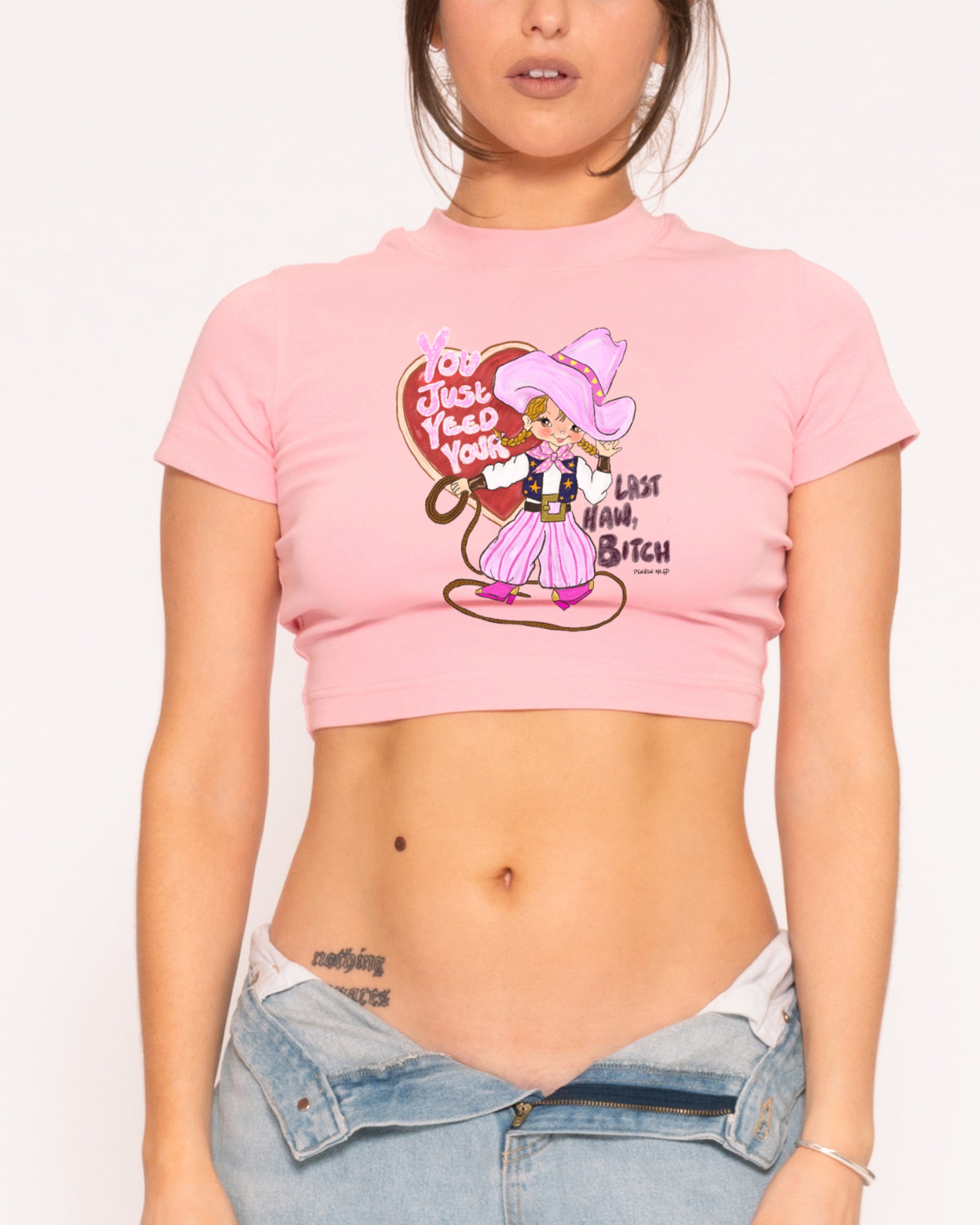 Yeed Your Last Haw Baby Tee-ShawnCraft
