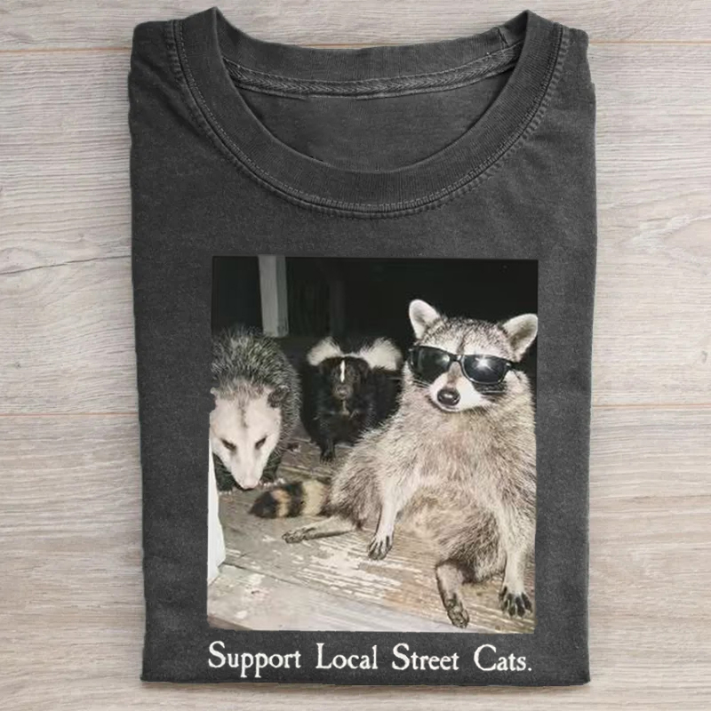 Support Local Street Cats T-shirt-ShawnCraft