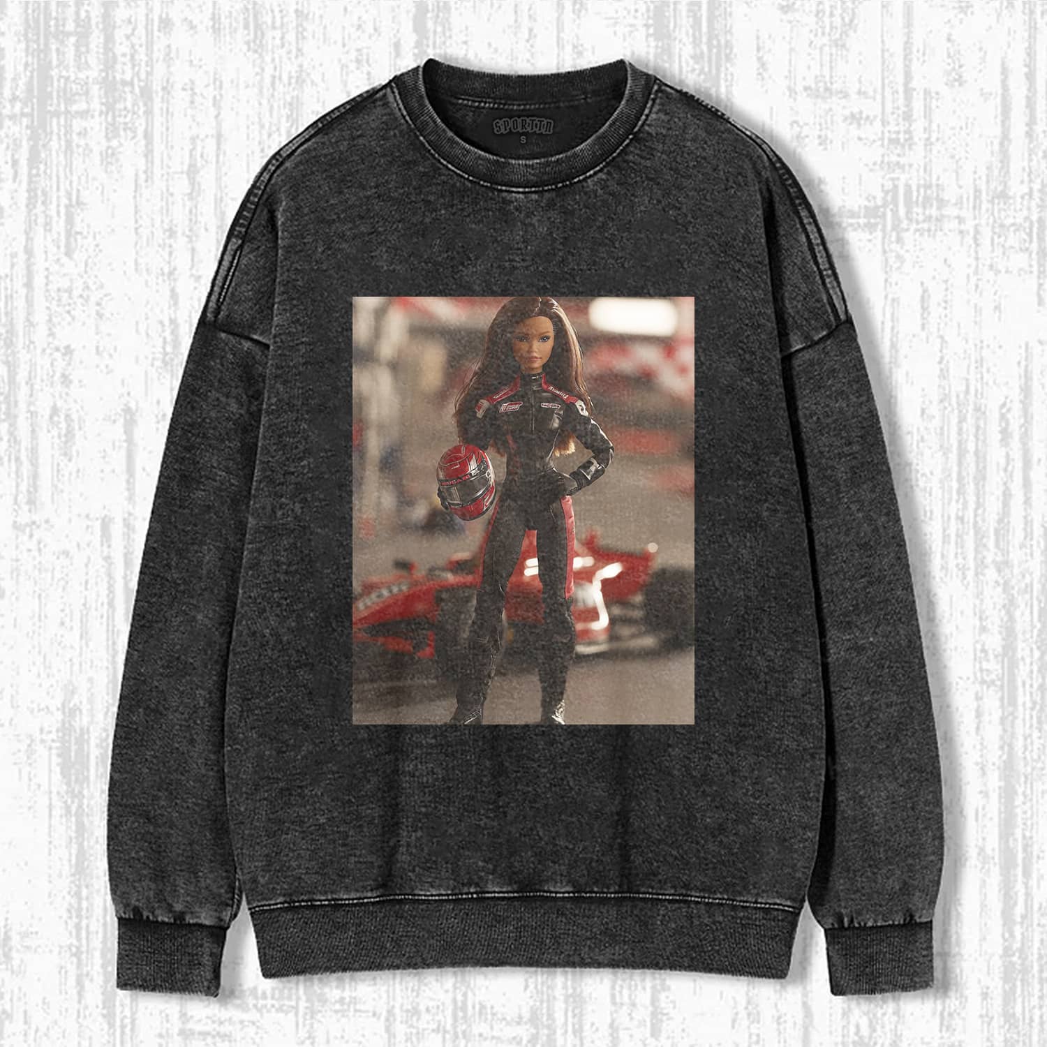 RACING DRIVER Funny Doll Face T-SHIRT-ShawnCraft