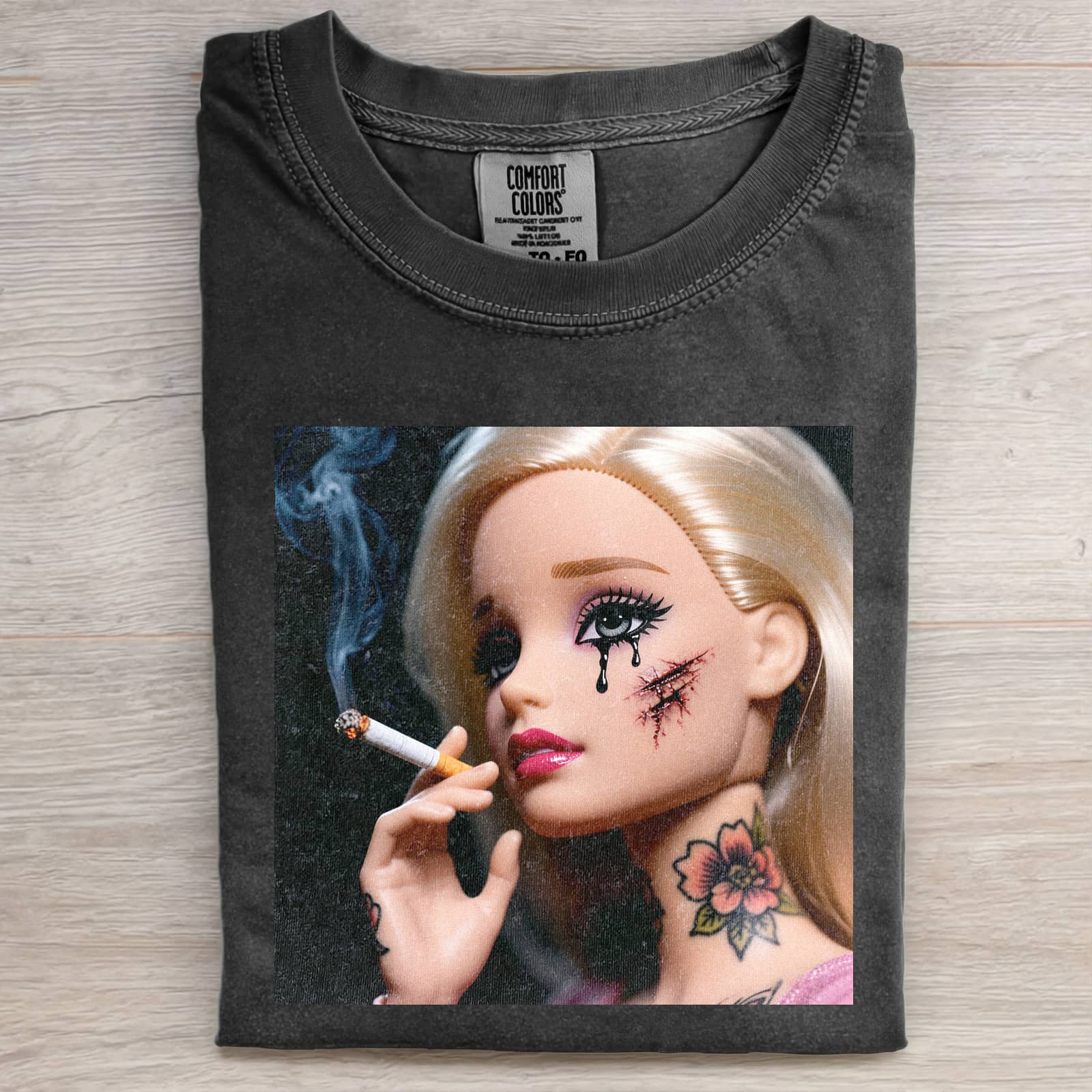 Funny Doll Face MEME T-SHIRT-ShawnCraft