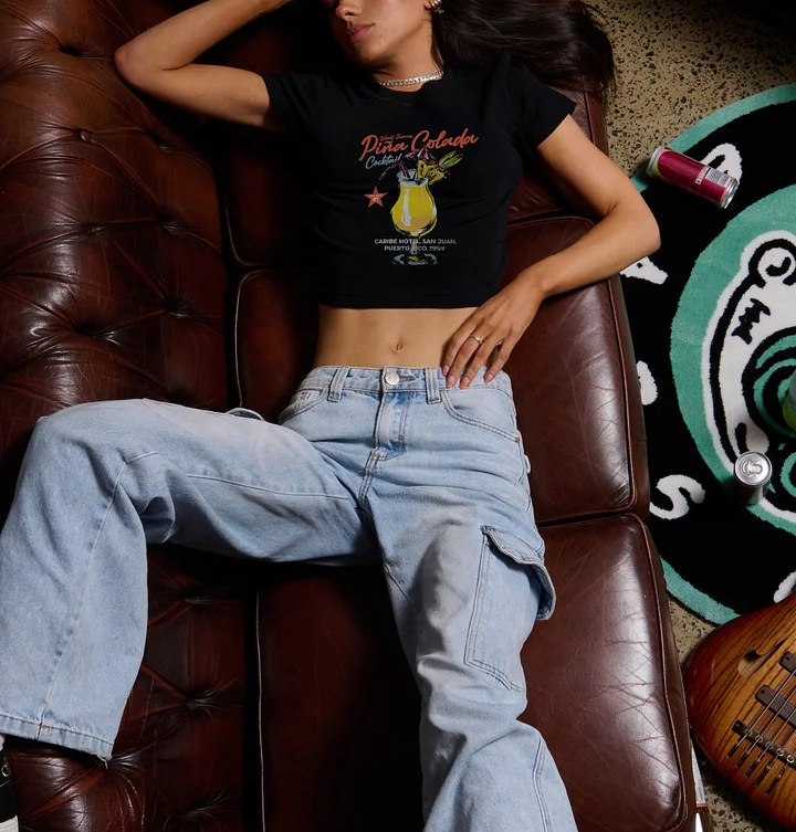 Pina Colada Baby Tee-ShawnCraft