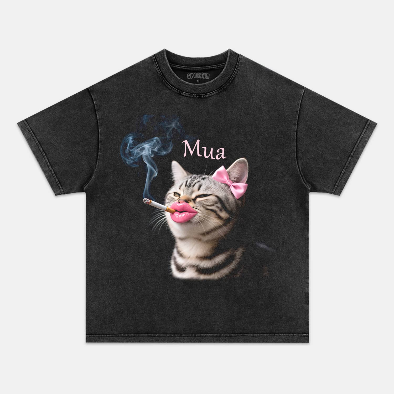 SMOKING CAT MEME T-SHIRT-ShawnCraft