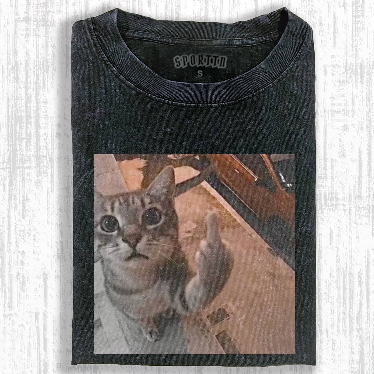 FUNNY CAT MEME ICON PFP T-SHIRT-ShawnCraft