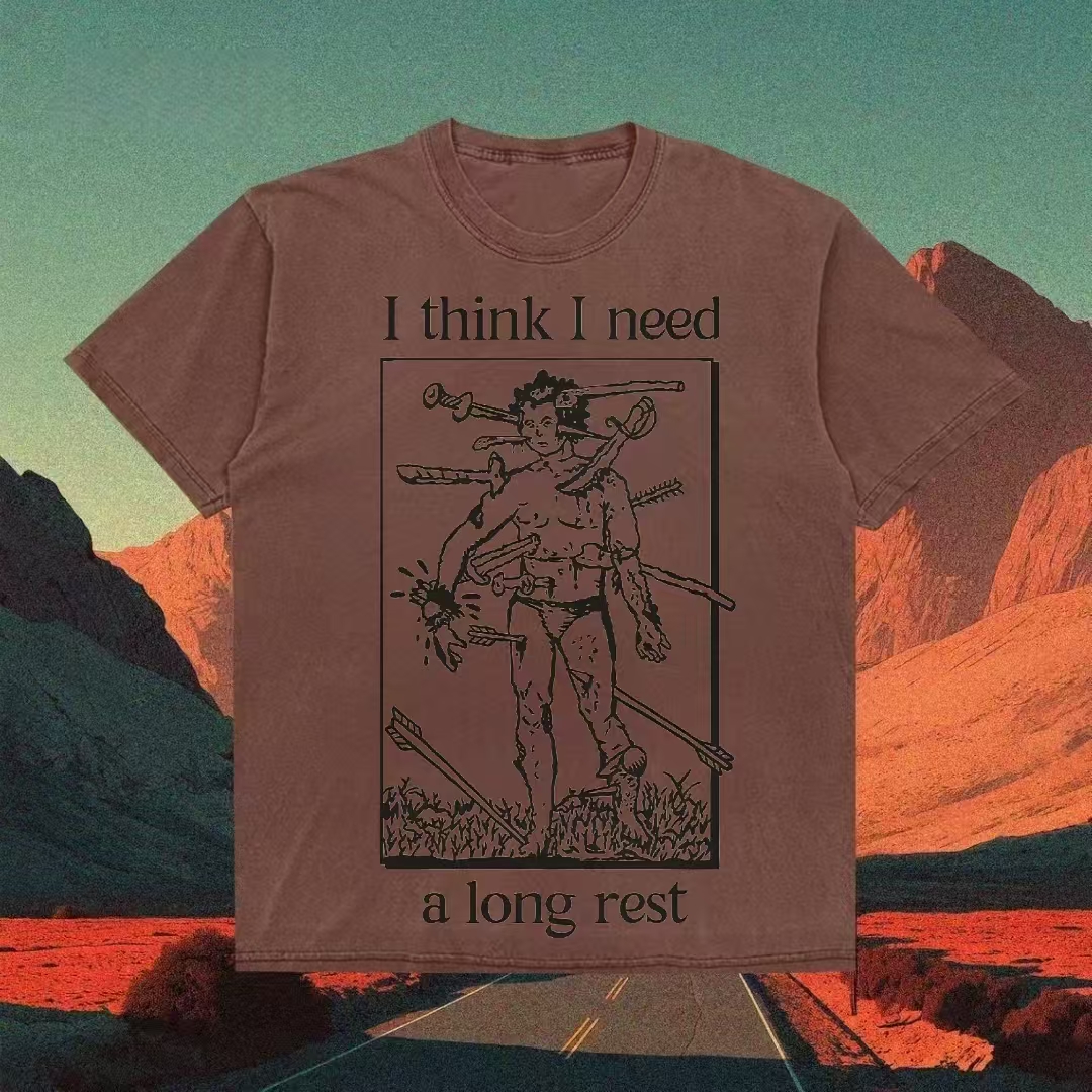 I Think I Need A Long Rest T-Shirt-ShawnCraft