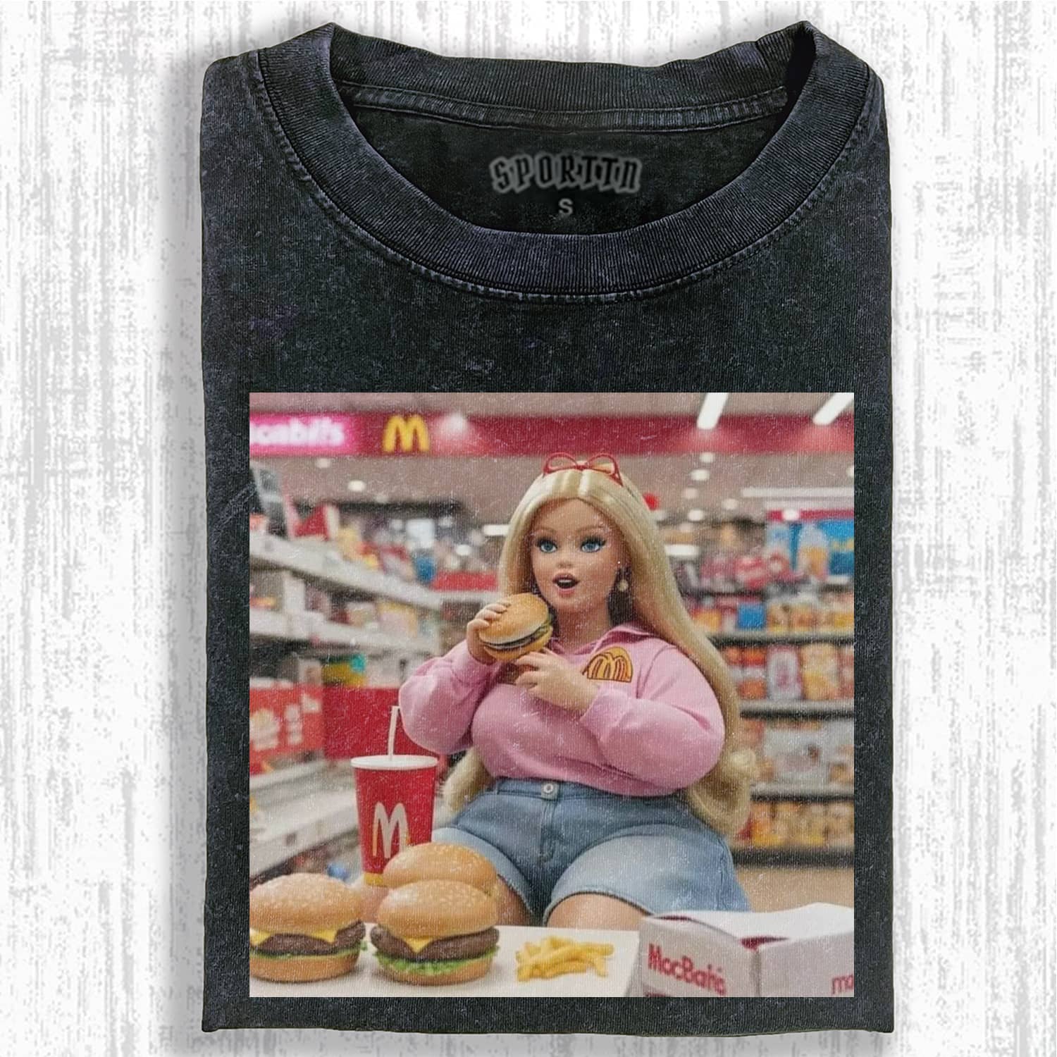 DOLL GIRL MEME T-SHIRT-ShawnCraft