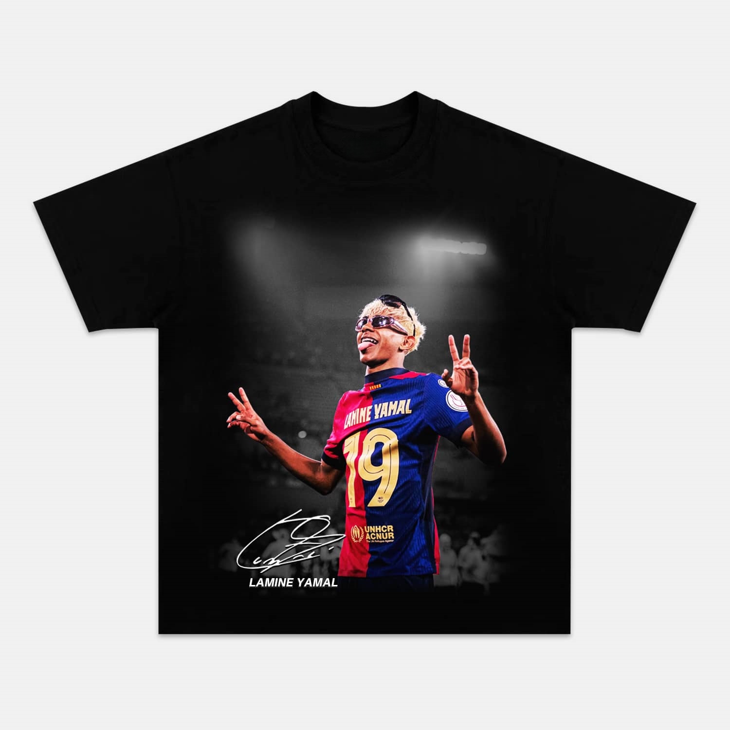 CULERS BLAUGRANA RISING STAR #19 GRAPHIC T-SHIRT
