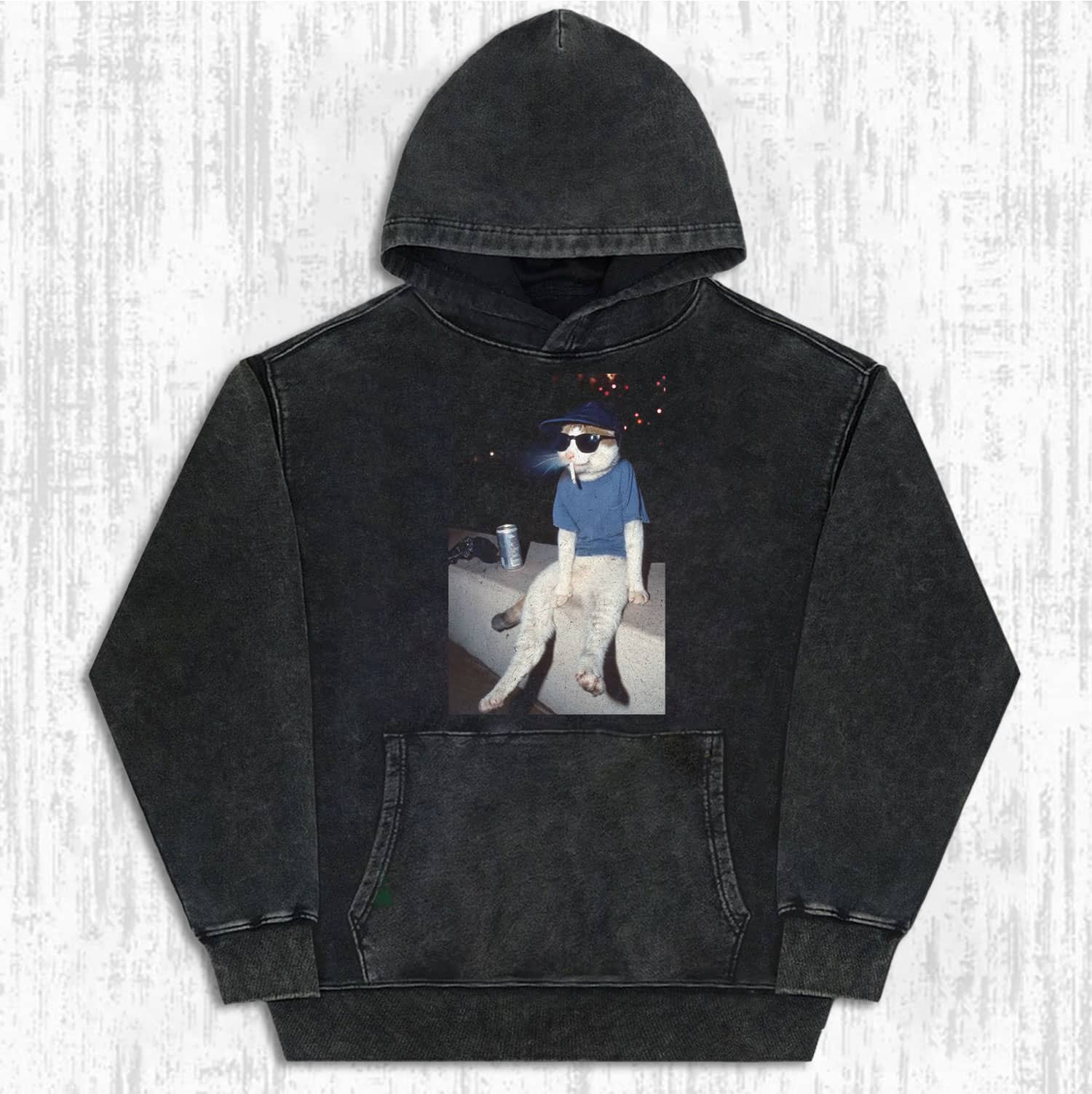 The Drunk Cool Cat T-shirt-ShawnCraft