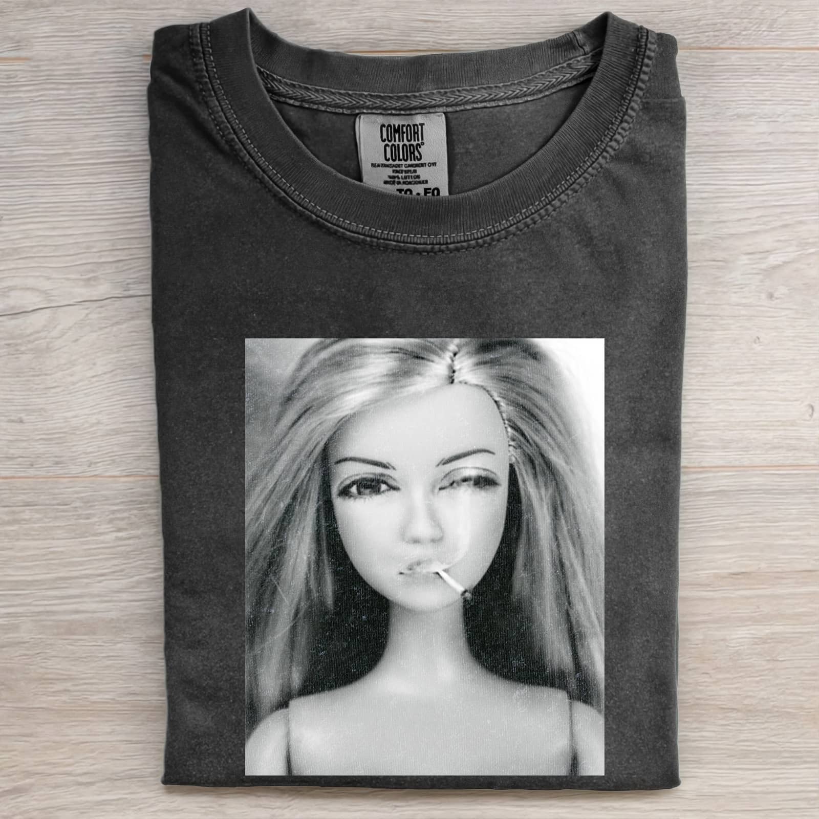 Funny Doll Face MEME T-SHIRT-ShawnCraft