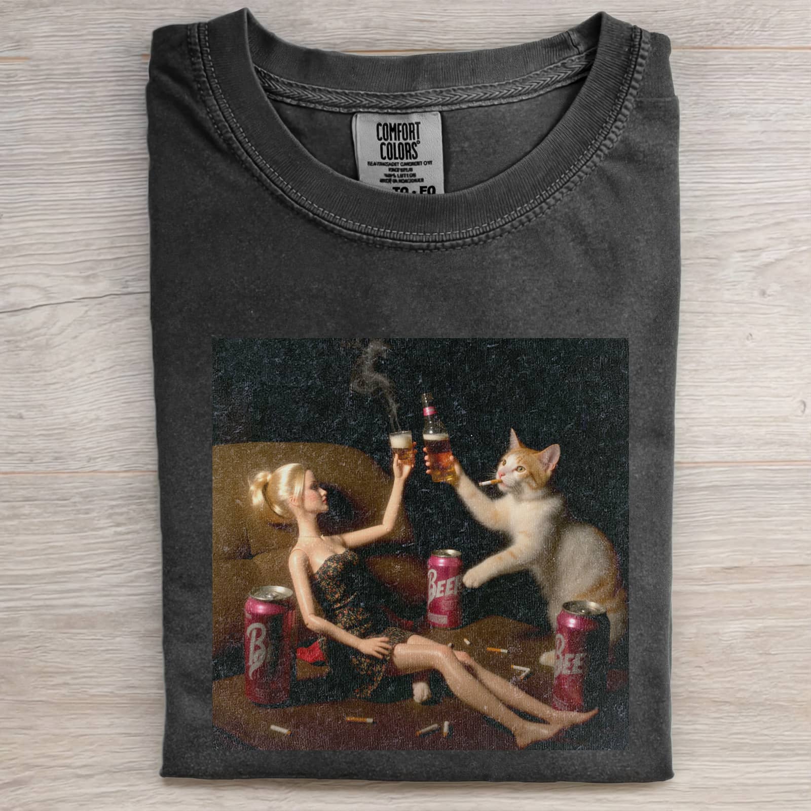 Funny Doll Face MEME T-SHIRT-ShawnCraft