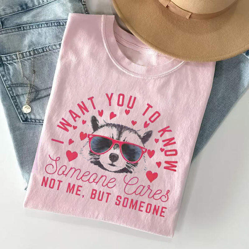 Sarcastic Raccoon Valentines Day T-shirt-ShawnCraft